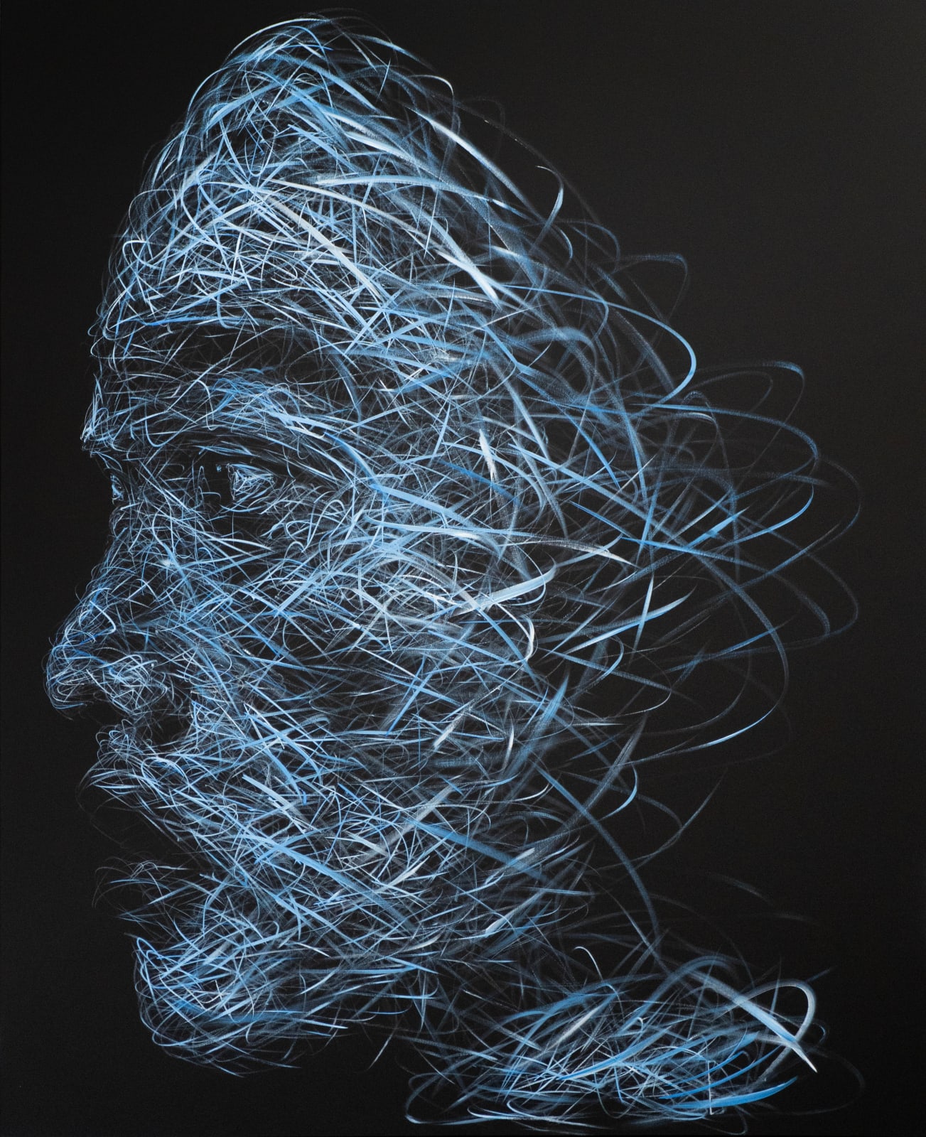 Hom Nguyen, Human Blue, 2025