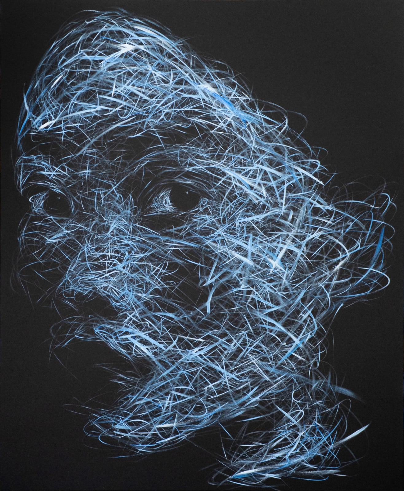 Hom Nguyen, Human Blue, 2025