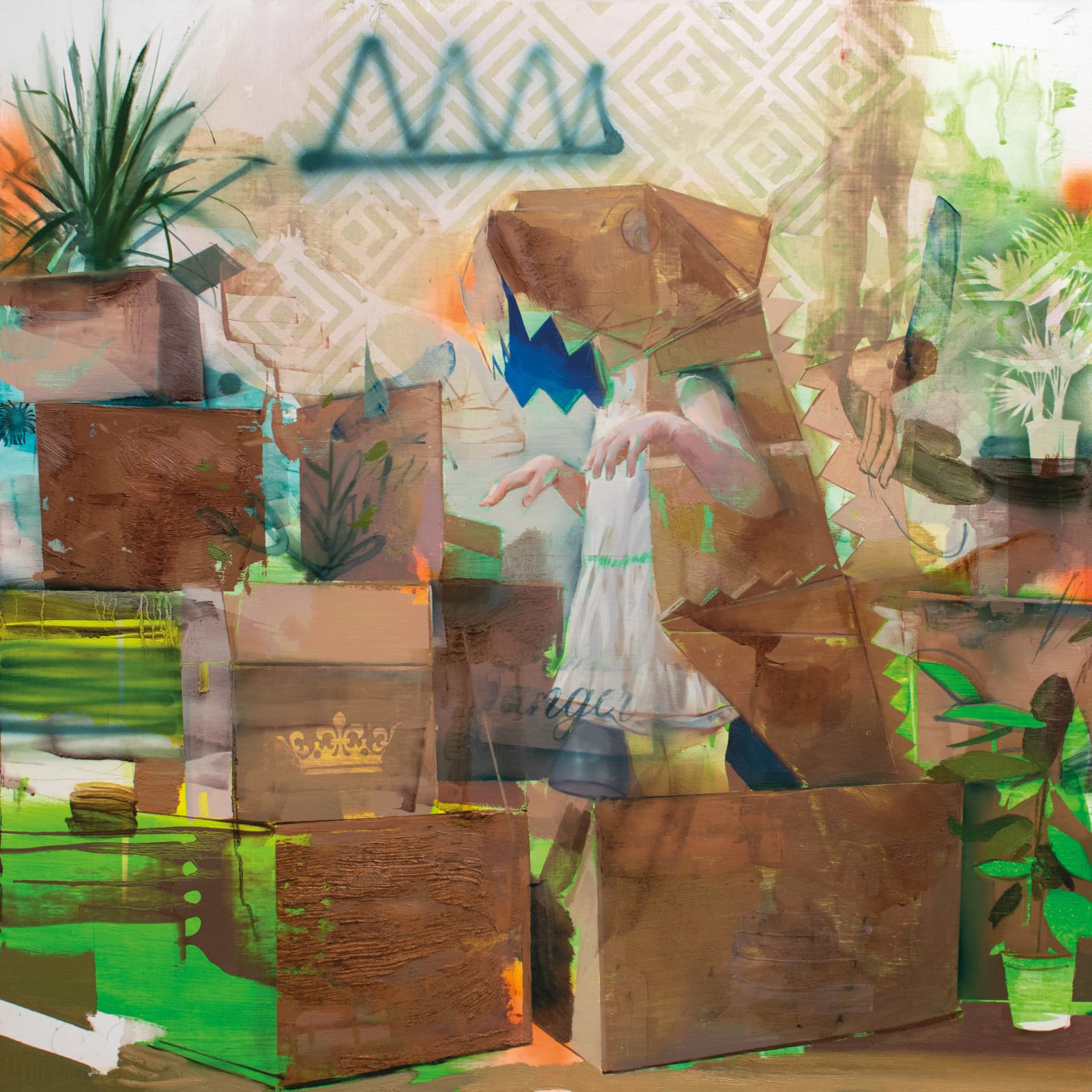 Jose Luis Ceña, Cardboardzoic, 2024