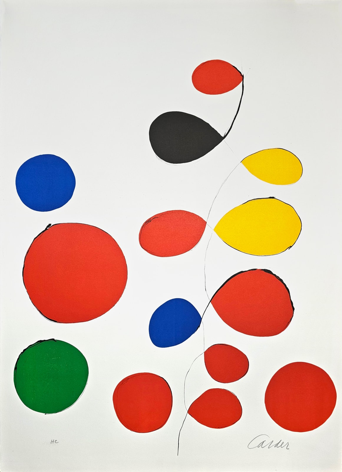 Alexander Calder, Untitled (Spanish Refugee Aid C), 1971