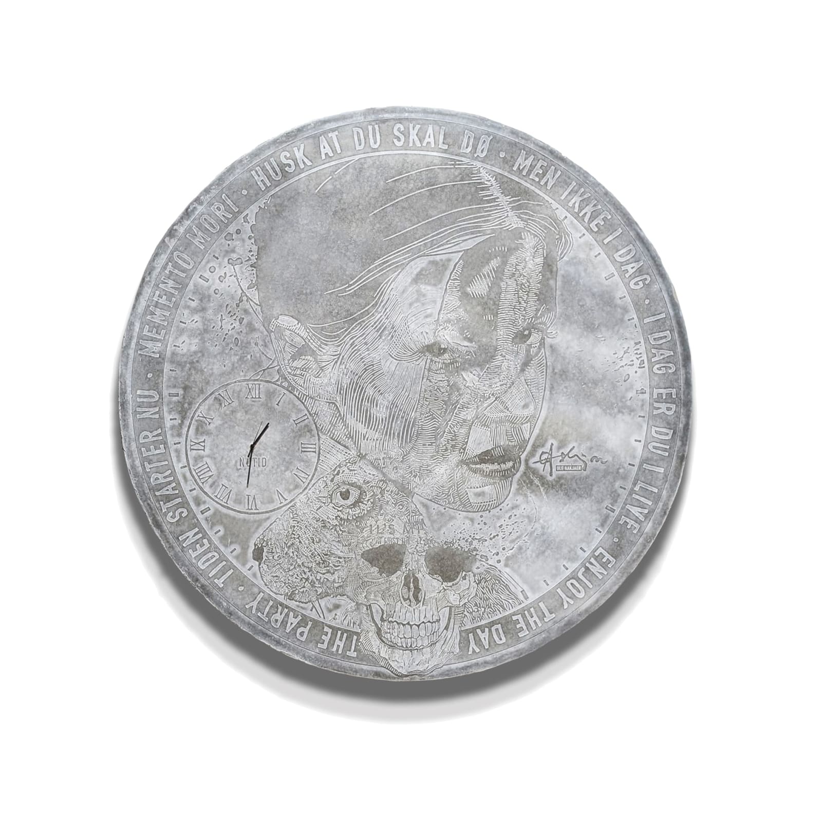 Ole Aakjær, Memento Mori, Make Time Walk Backwards, 2022