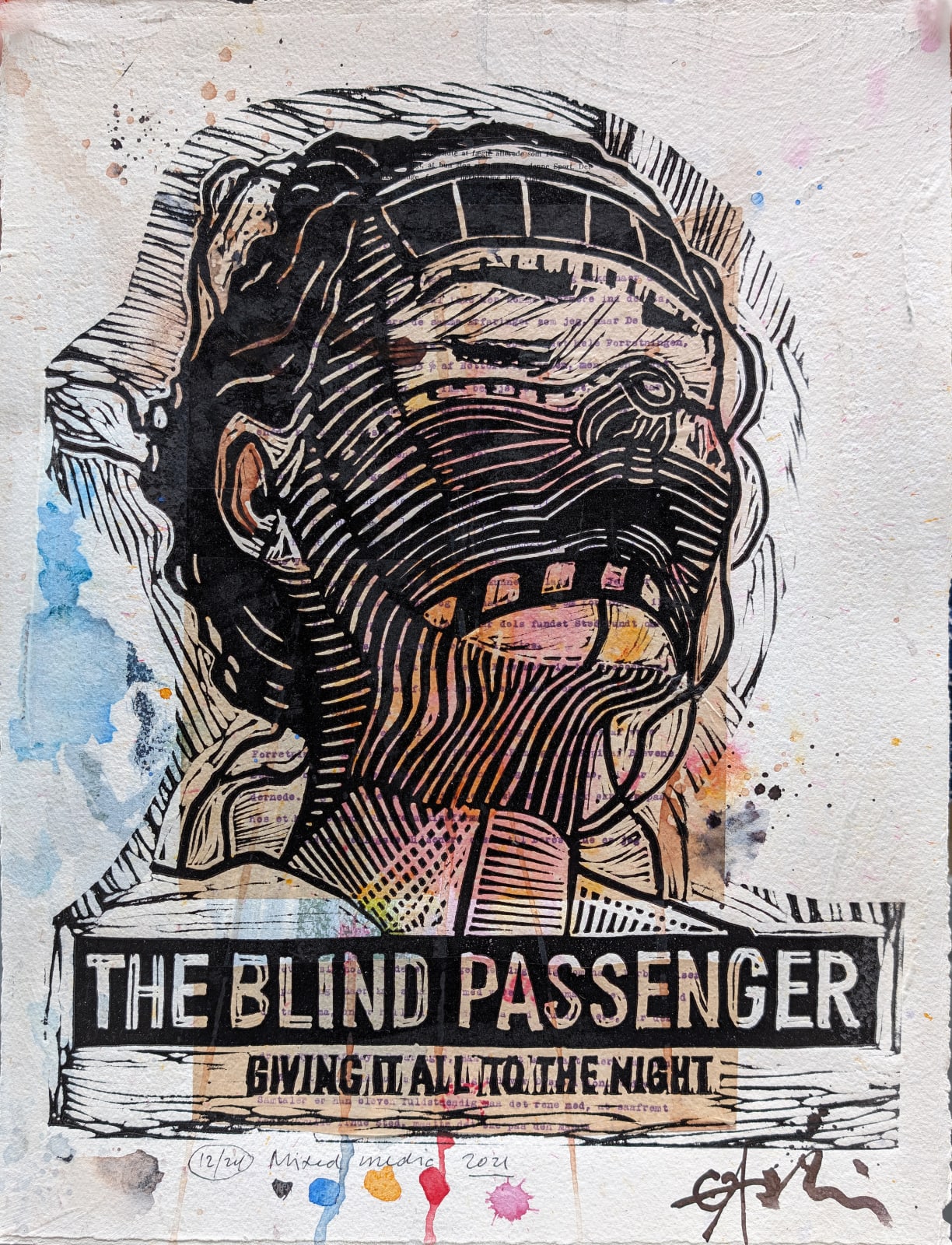 Ole Aakjær, THE BLIND PASSENGER, 2021