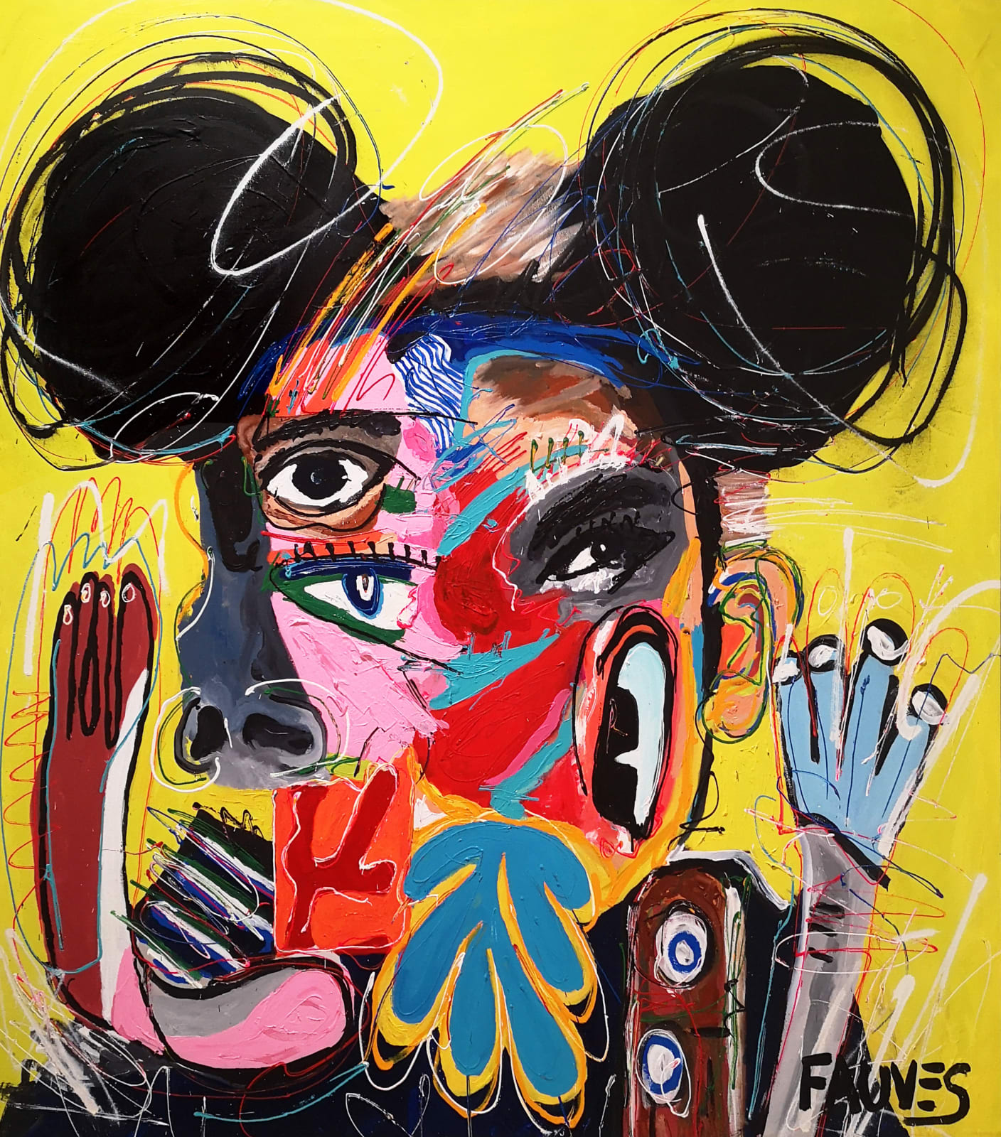 John Paul Fauves, Wait On Flow, 2020