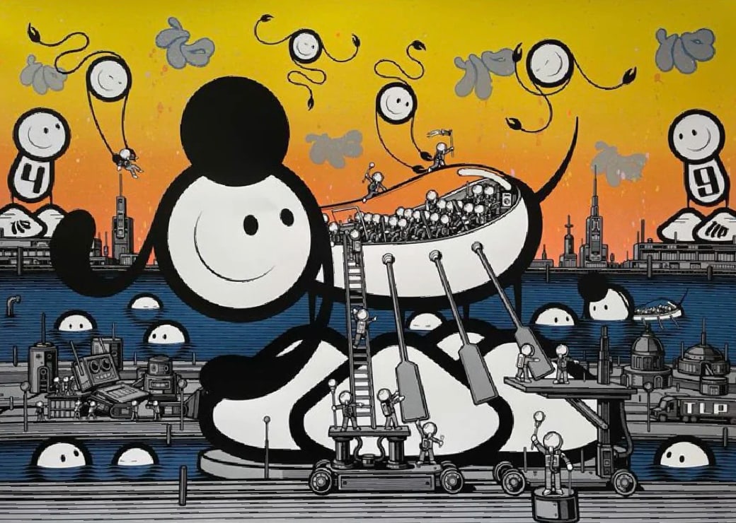 The London Police, "Dog Ark" XL Hand Embellished, 2022