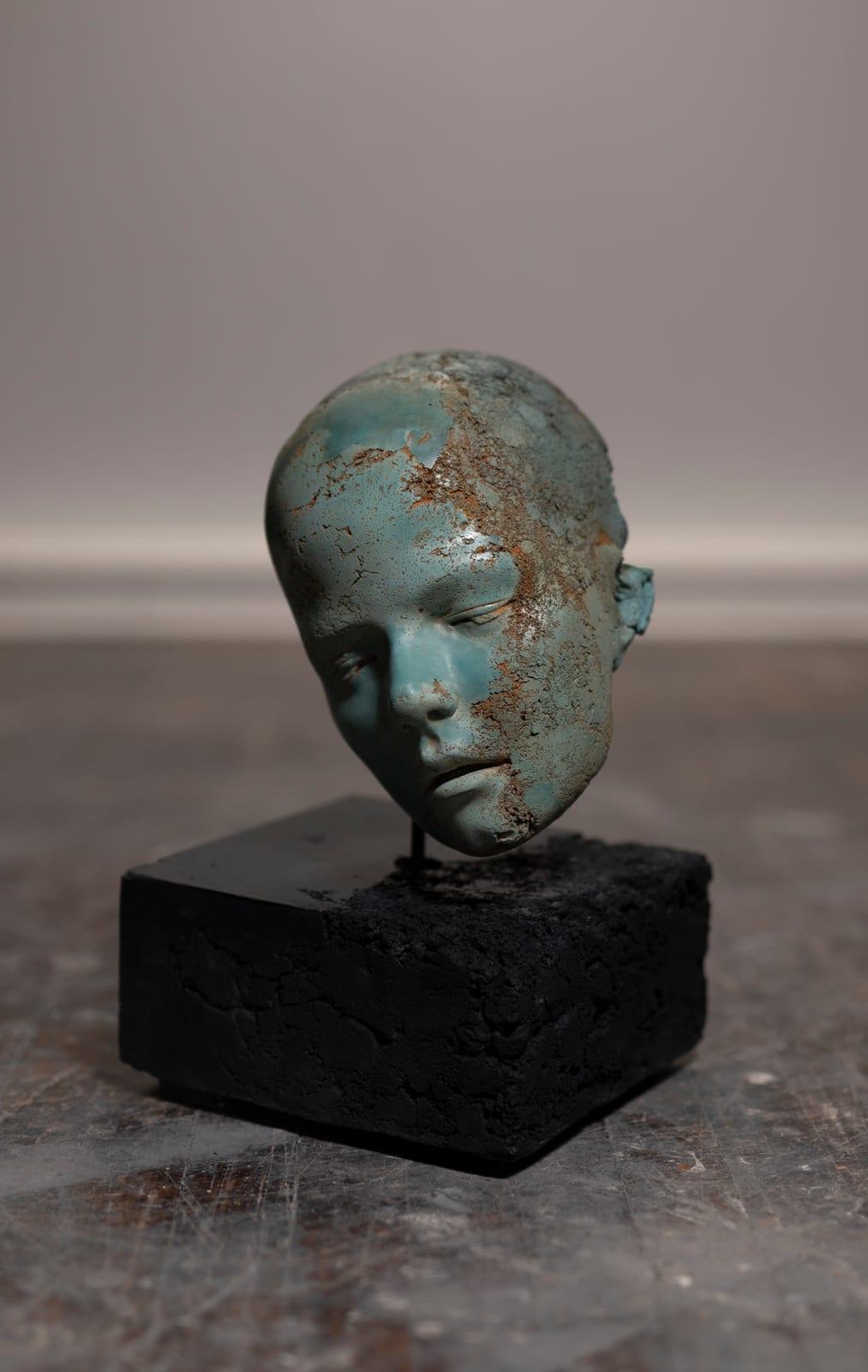 Maya Kulenovic, Sleeper / Fragment, Turquoise ( Var #1), 2021