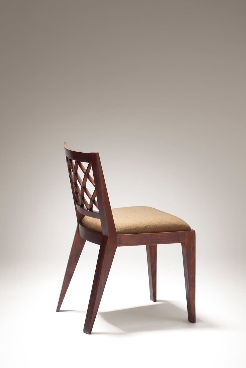 JEAN ROYÈRE, SET OF FOUR CHAIRS 'CROISILLONS', c. 1937