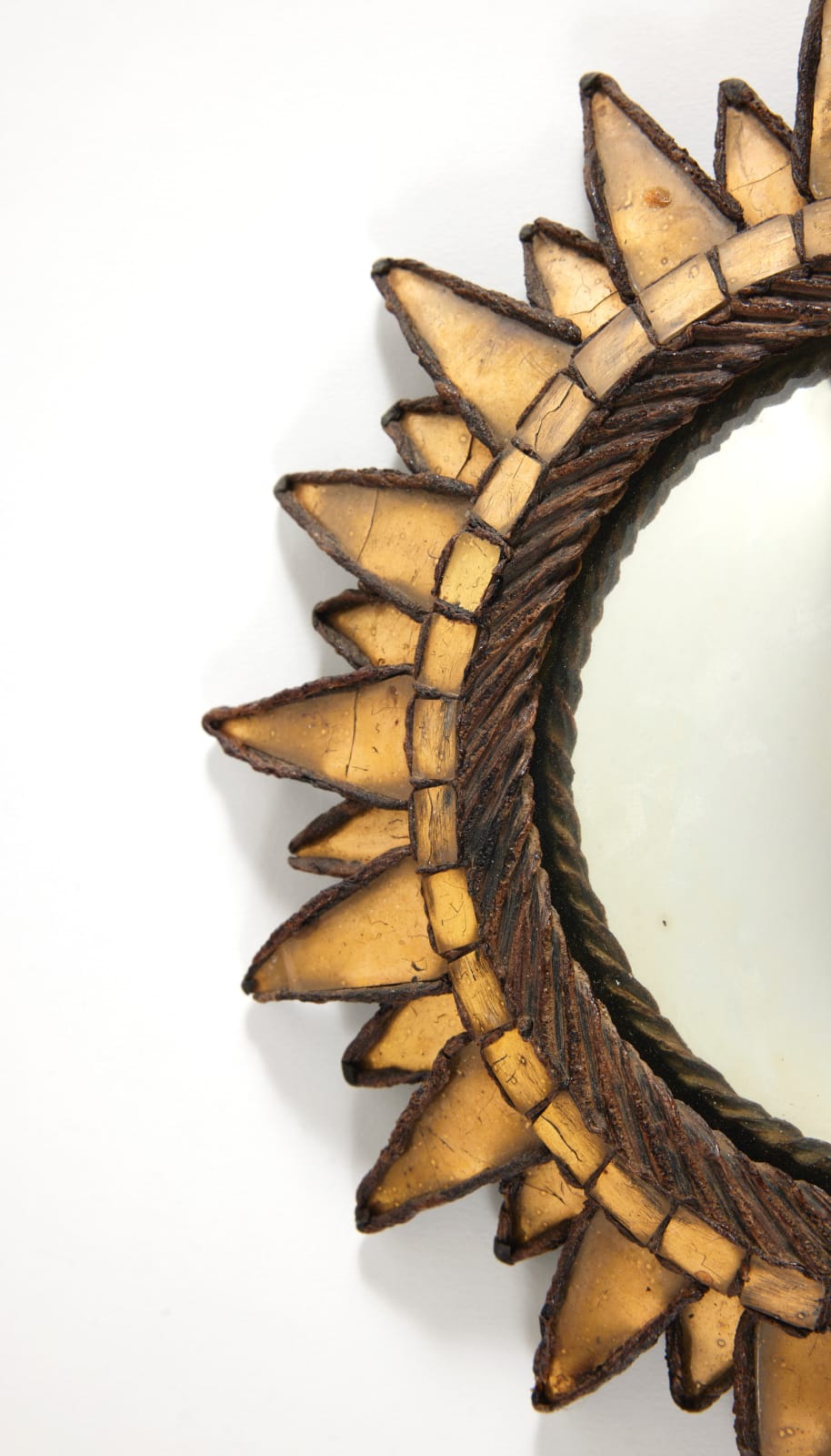 LINE VAUTRIN, MIRROR 'SOLEIL A POINTES N°1' , c. 1955