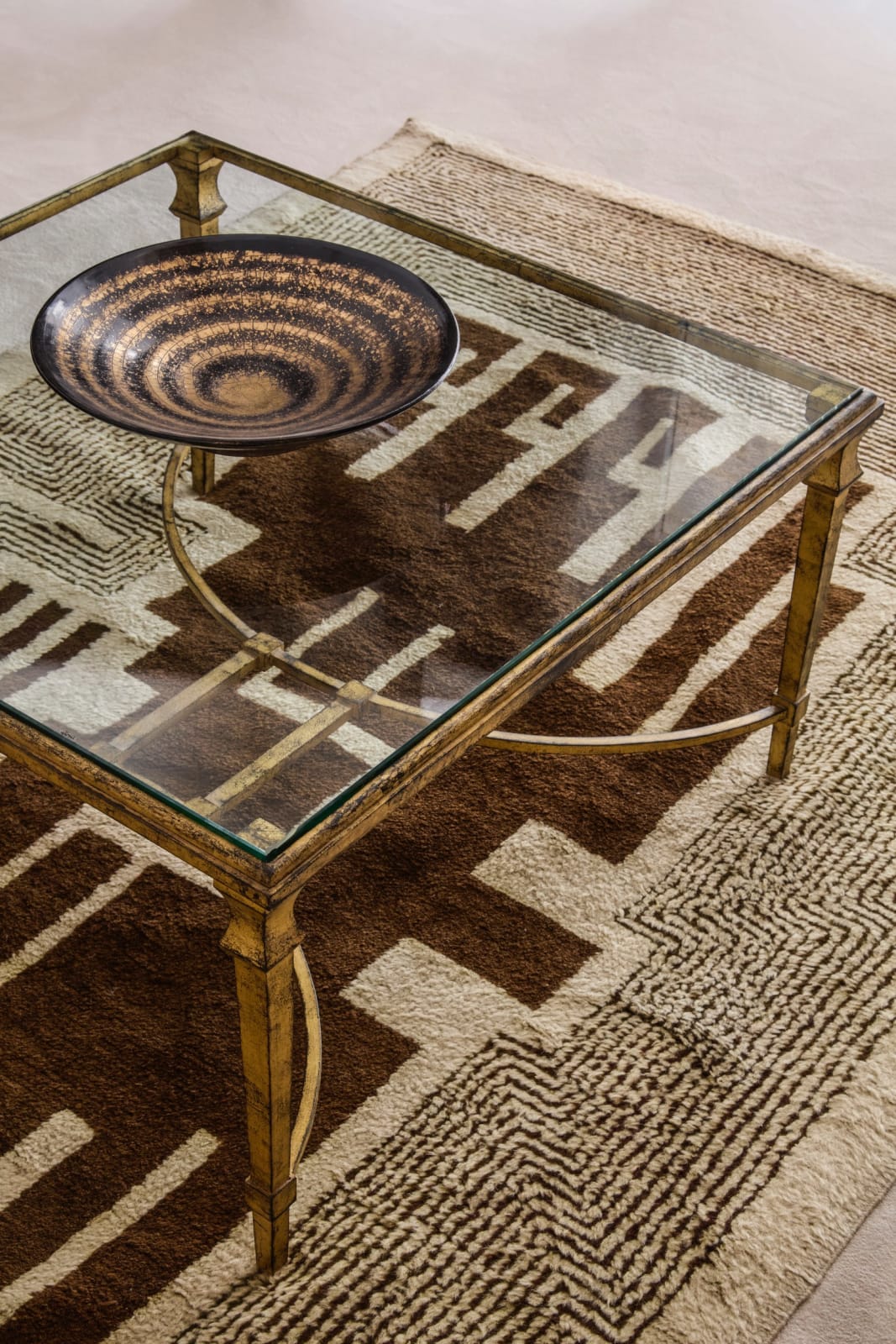 GILBERT POILLERAT, Low Table, c. 1972
