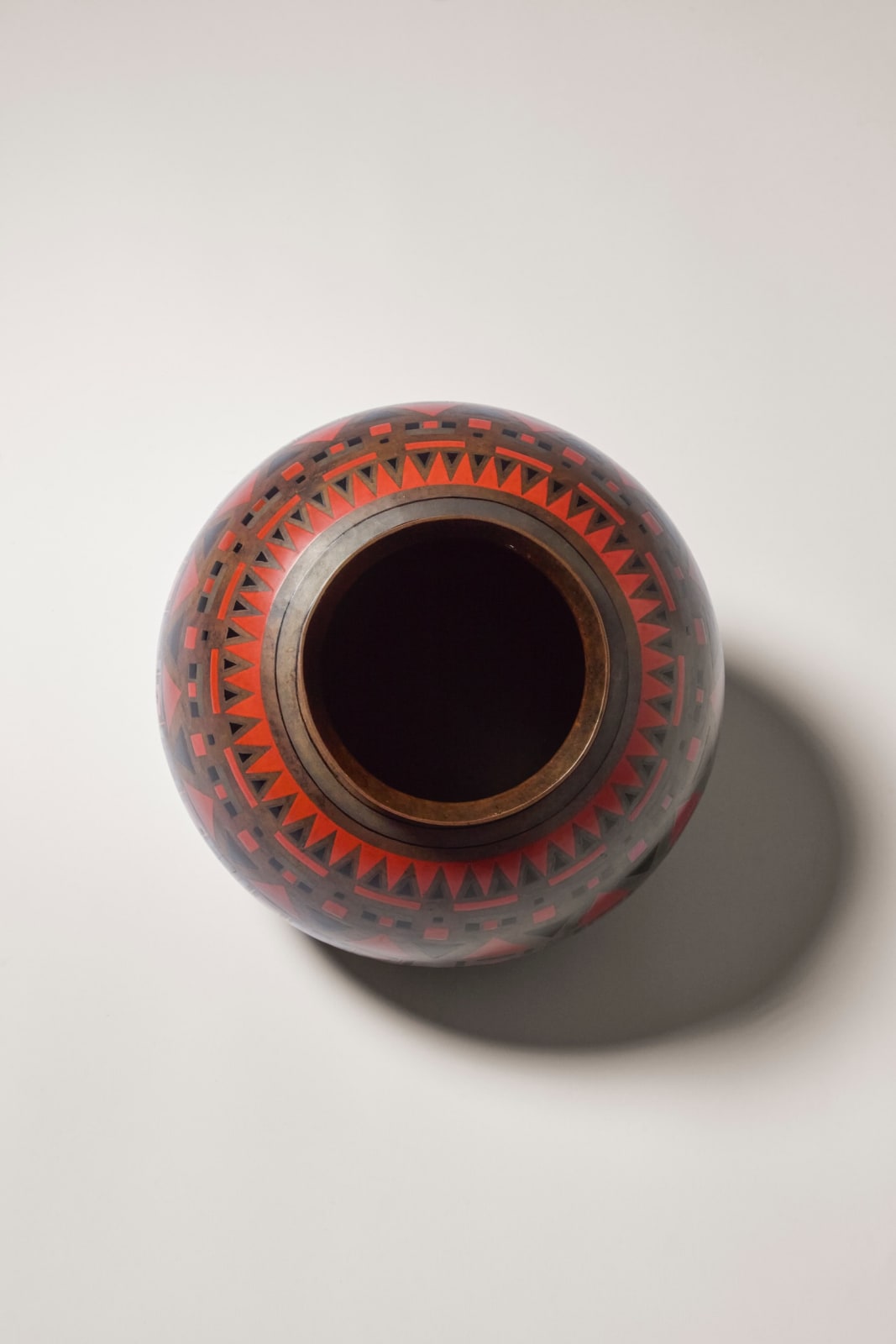 JEAN DUNAND, VASE , c. 1926