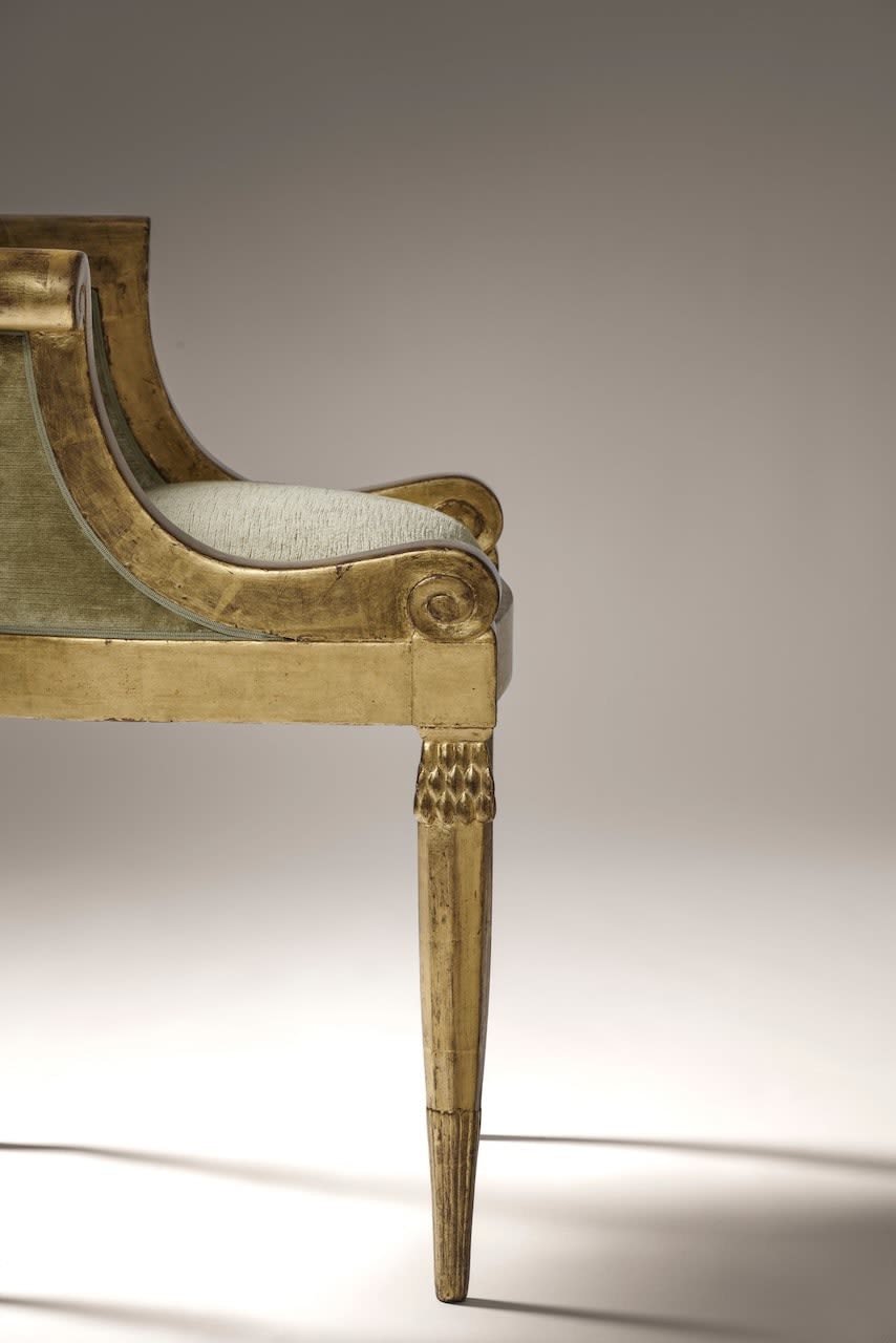 ARMAND-ALBERT RATEAU, ARMCHAIR, c. 1920