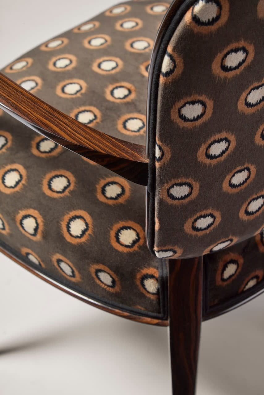 RUHLMANN & PORTENEUVE, ARMCHAIR, c. 1934