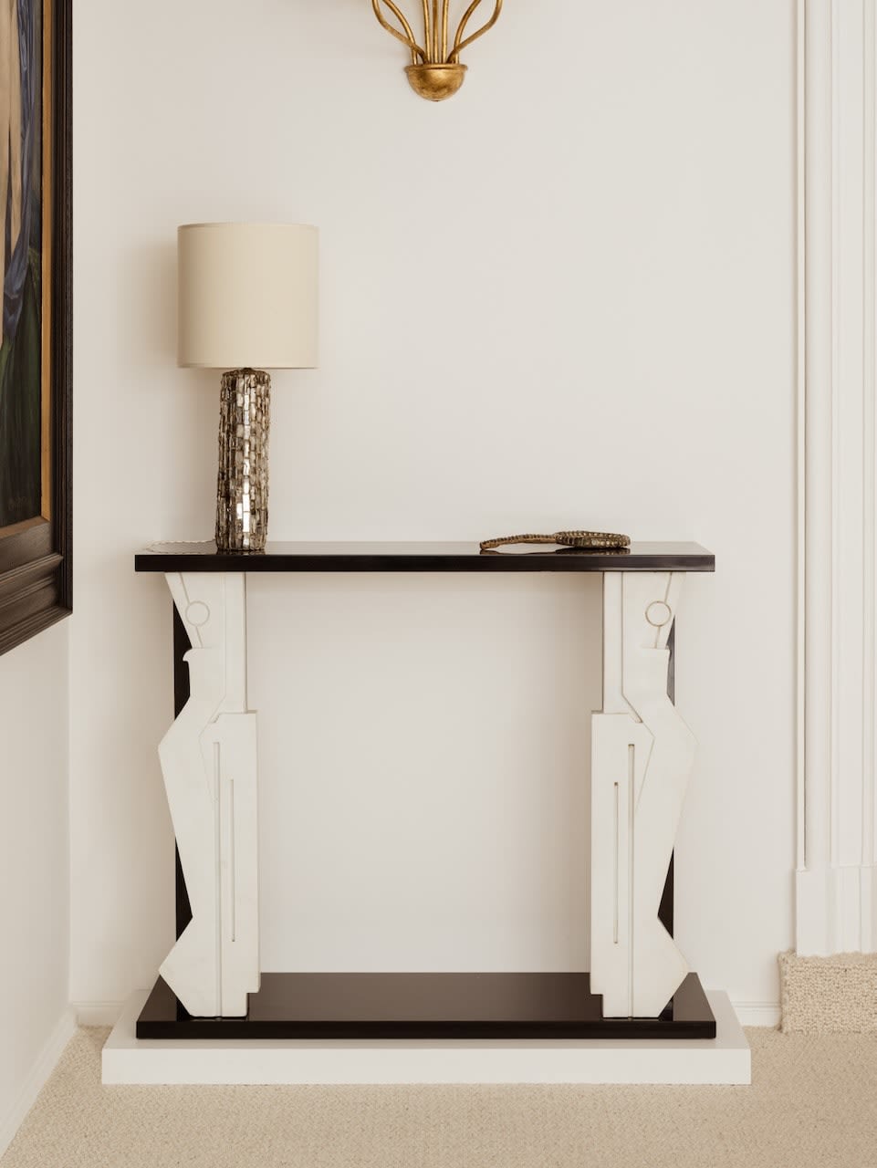 JOSEPH CSAKY, 'CONSOLE AUX PAONS', c. 1927