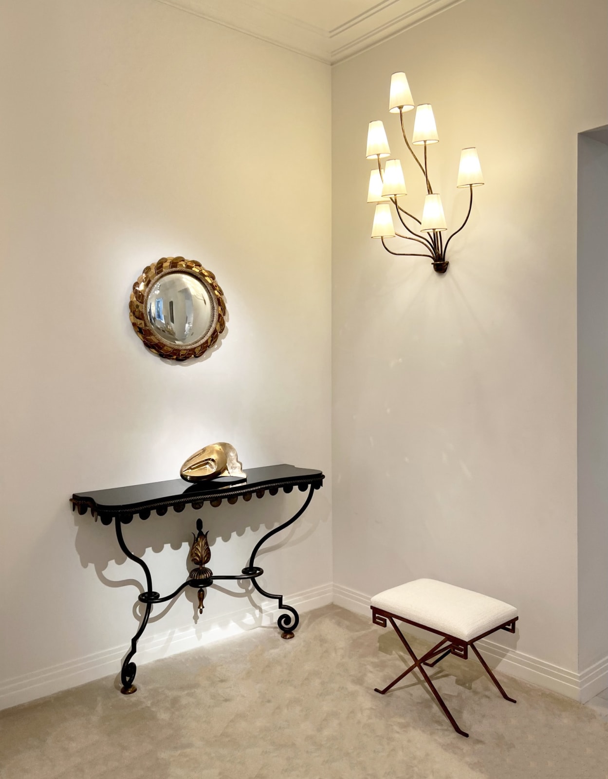 LINE VAUTRIN, 'COMETE' MIRROR, c. 1960