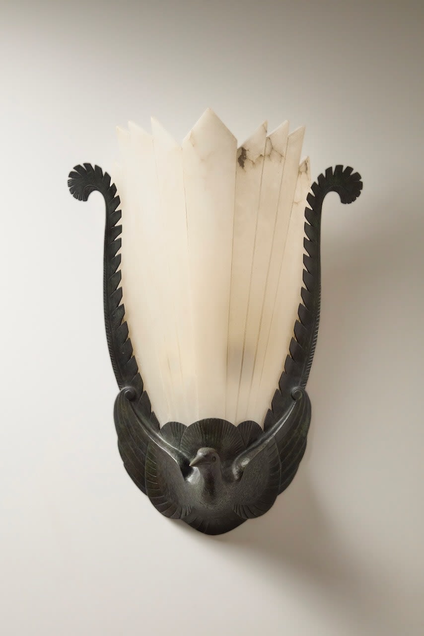 ALBERT CHEURET, Pair of sconces, c. 1925