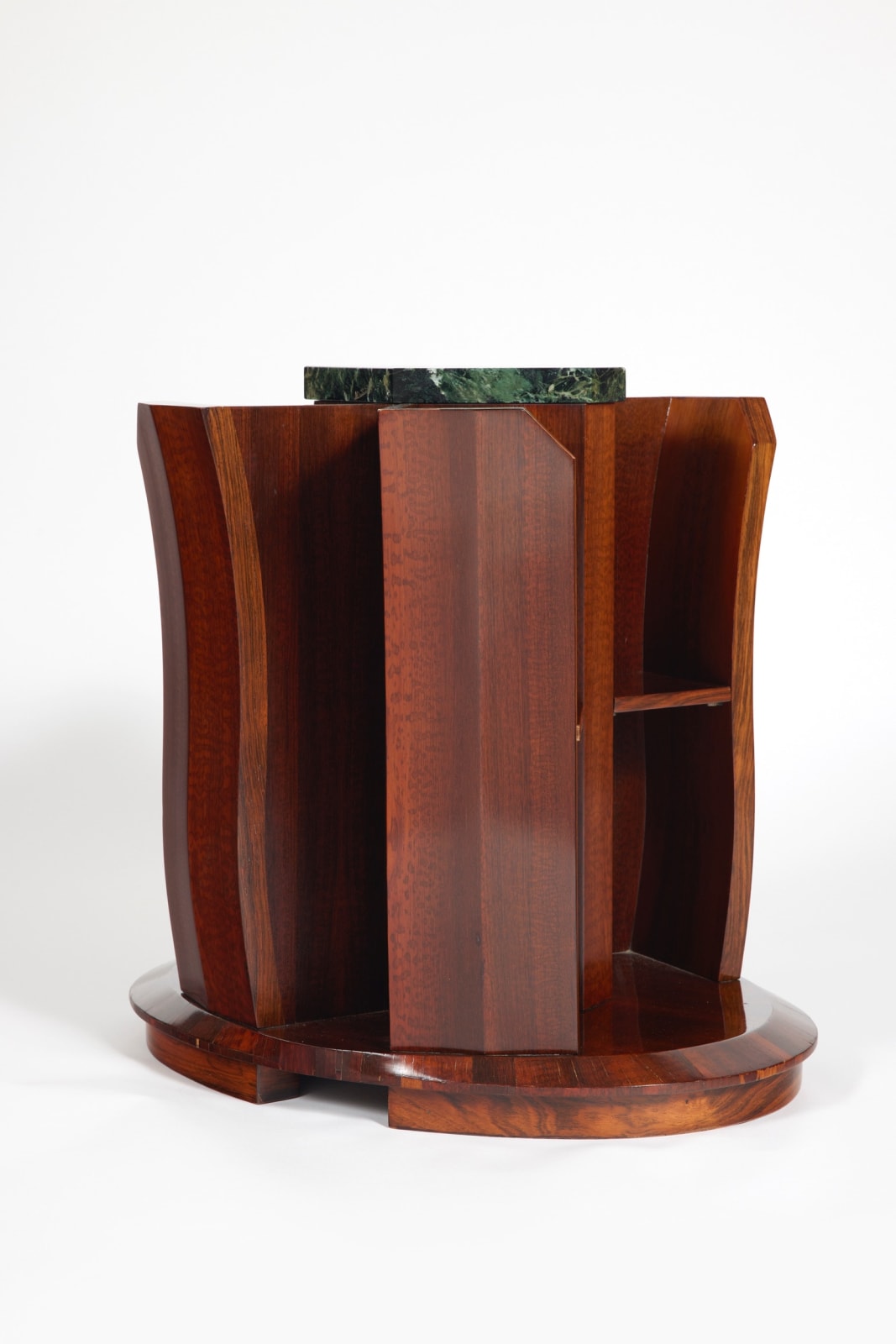 PIERRE CHAREAU, SIDE TABLE WITH SHELVES, c. 1923