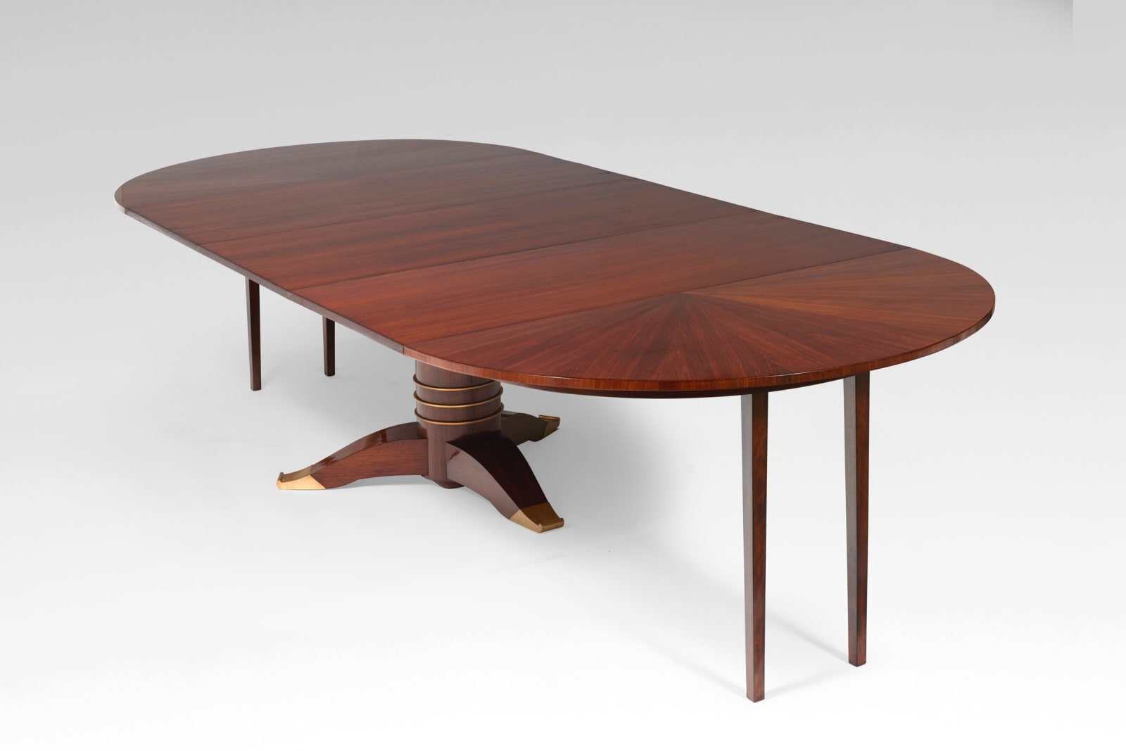 JULES LELEU, DINING TABLE, c. 1930