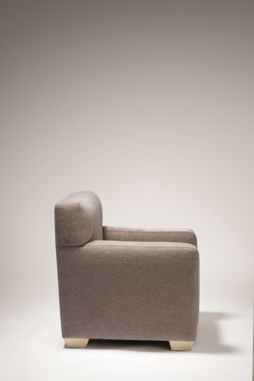 JEAN-MICHEL FRANK, Pair of armchairs , c. 1930