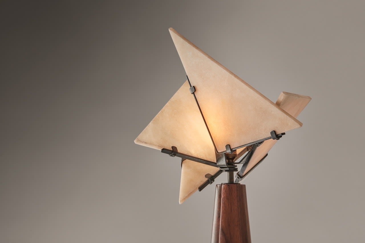 PIERRE CHAREAU, 'SN31' FLOOR LAMP, c. 1925