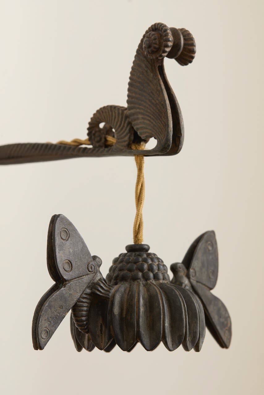 ARMAND-ALBERT RATEAU, Pair of wall lights , c. 1924