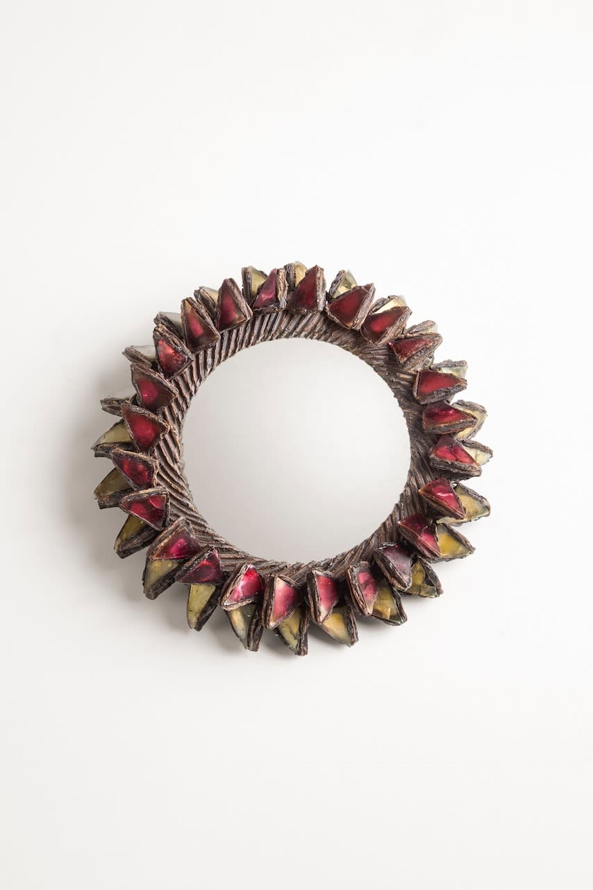 LINE VAUTRIN, Mirror 'Cactus' , c. 1960