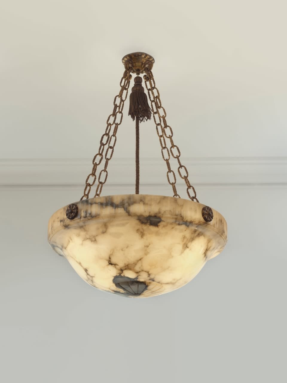 TRAVAIL FRANÇAIS, Pair of chandeliers, c. 1920