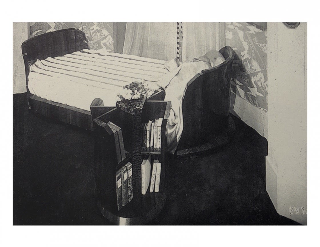 PIERRE CHAREAU, SIDE TABLE WITH SHELVES, c. 1923