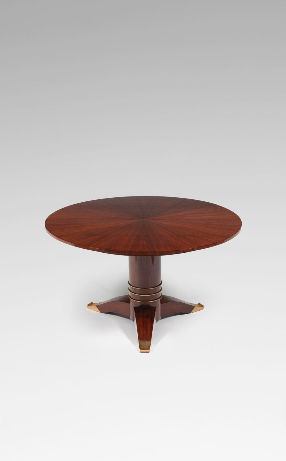 JULES LELEU, DINING TABLE, c. 1930