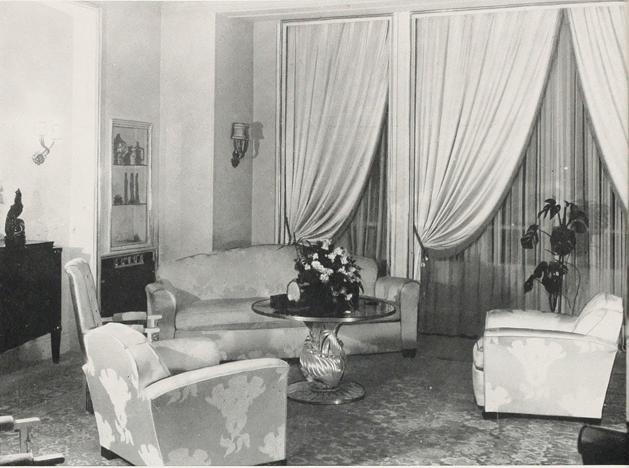 JULES LELEU, SOFA , c. 1950