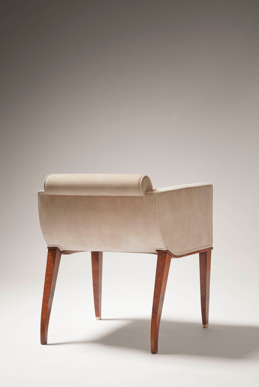 JACQUES-ÉMILE RUHLMANN, PAIR OF ARMCHAIRS, c. 1925