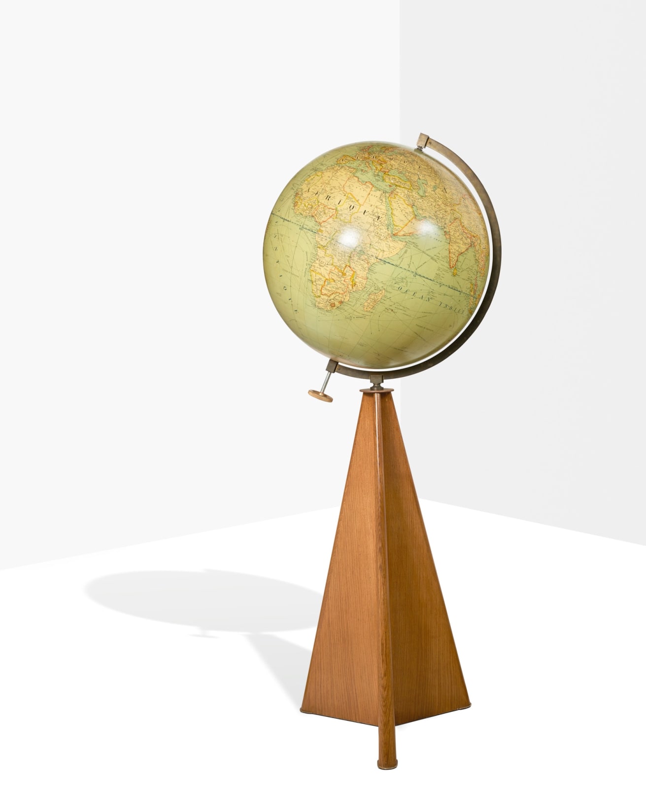 ALFRED PORTENEUVE, MAPPEMONDE, c. 1940