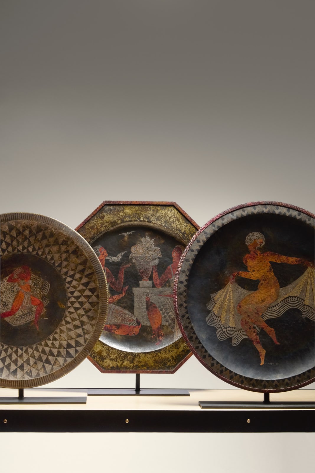 CLAUDIUS LINOSSIER, Circular Tray , c. 1926