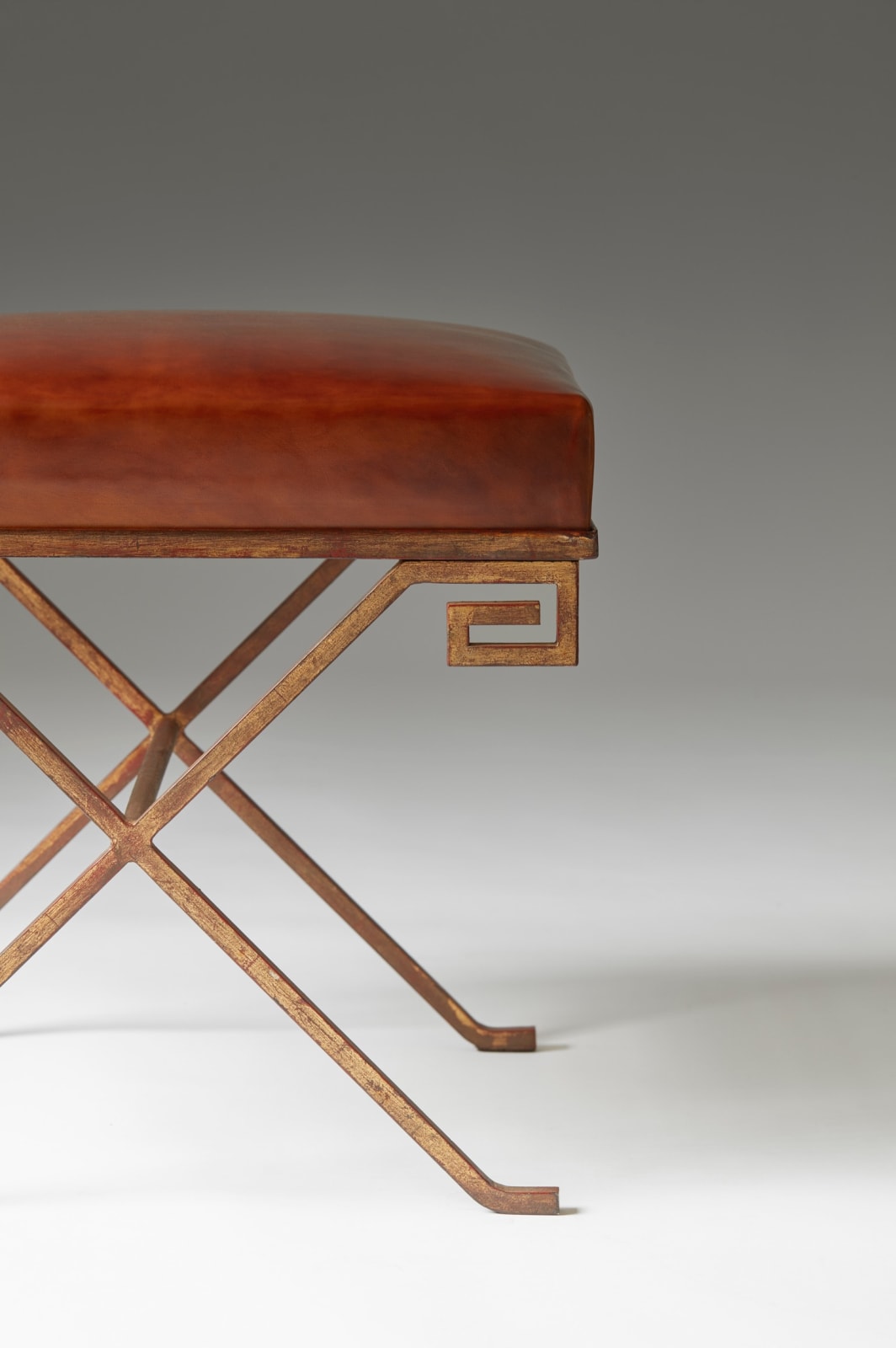 JEAN-MICHEL FRANK, PAIR OF STOOLS, c. 1938