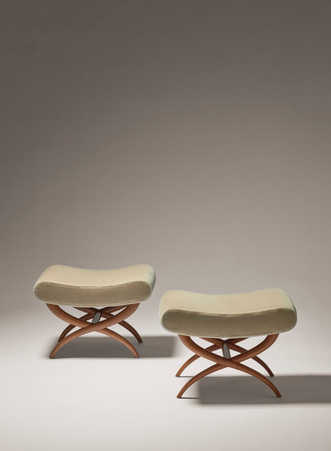 JEAN ROYERE, STOOL, c. 1937