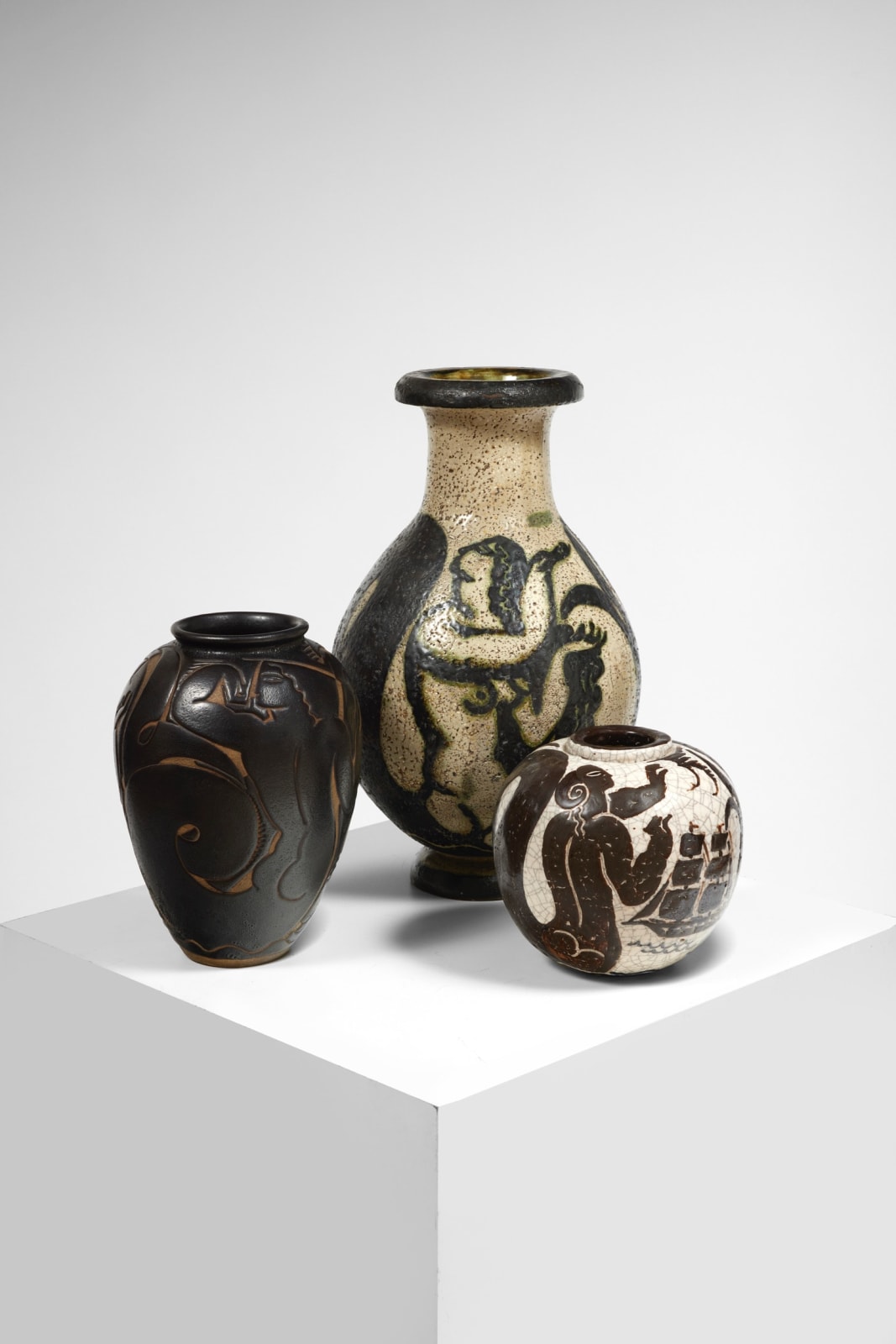 RENÉ BUTHAUD, VASE, c. 1930