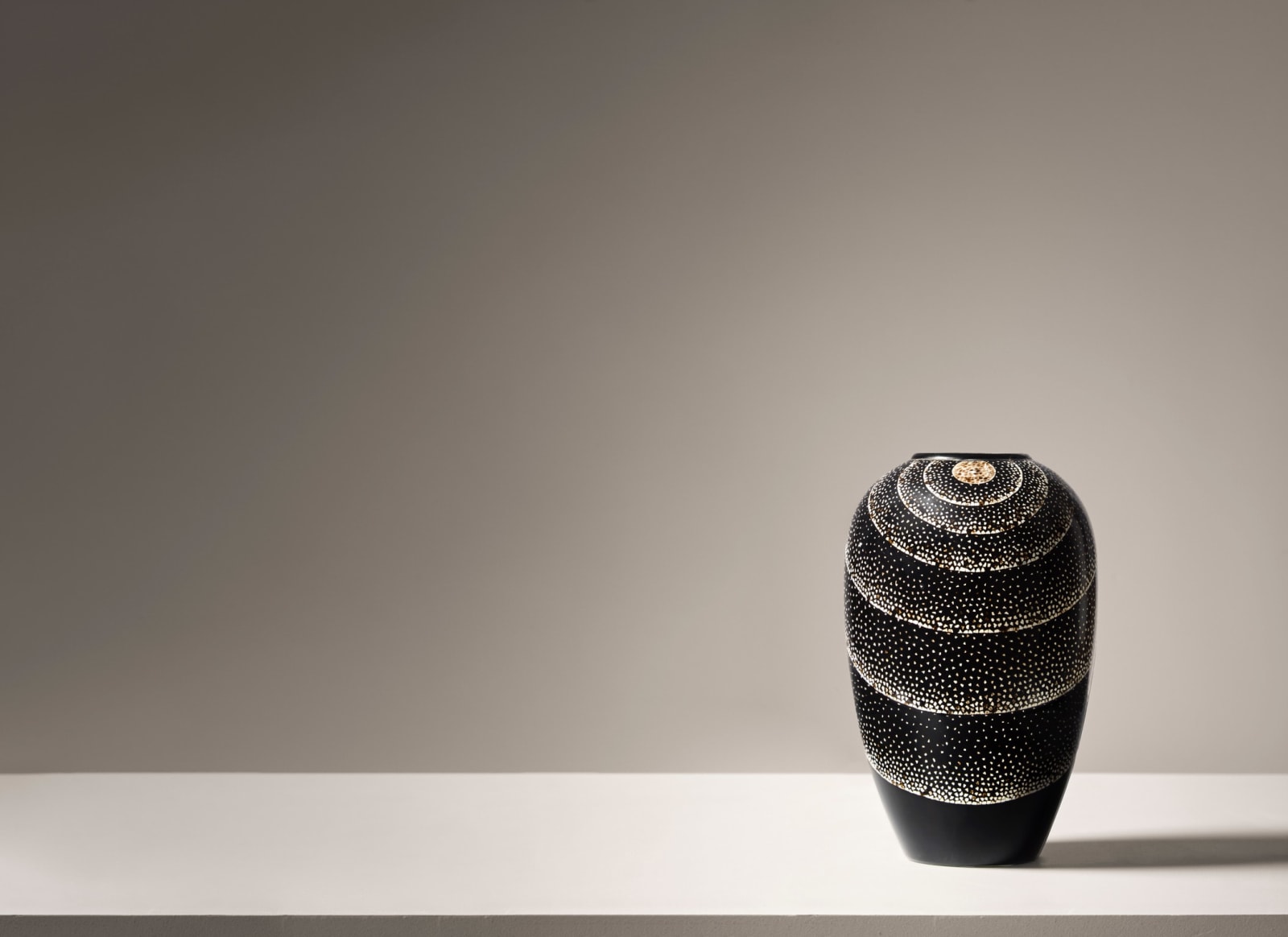 JEAN DUNAND, Vase, c. 1925