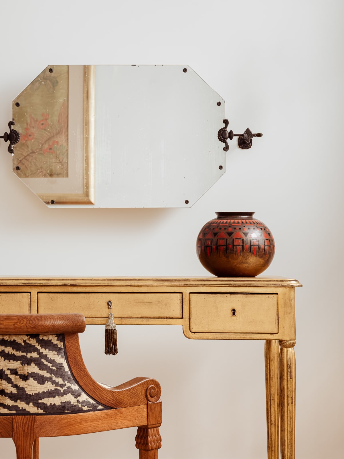ARMAND-ALBERT RATEAU, MIRROR, c. 1920