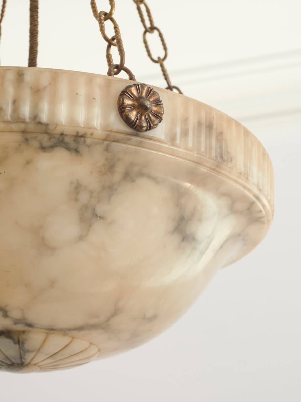TRAVAIL FRANÇAIS, Pair of chandeliers, c. 1920