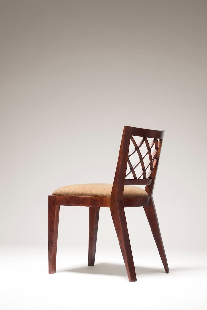 JEAN ROYÈRE, SET OF FOUR CHAIRS 'CROISILLONS', c. 1937