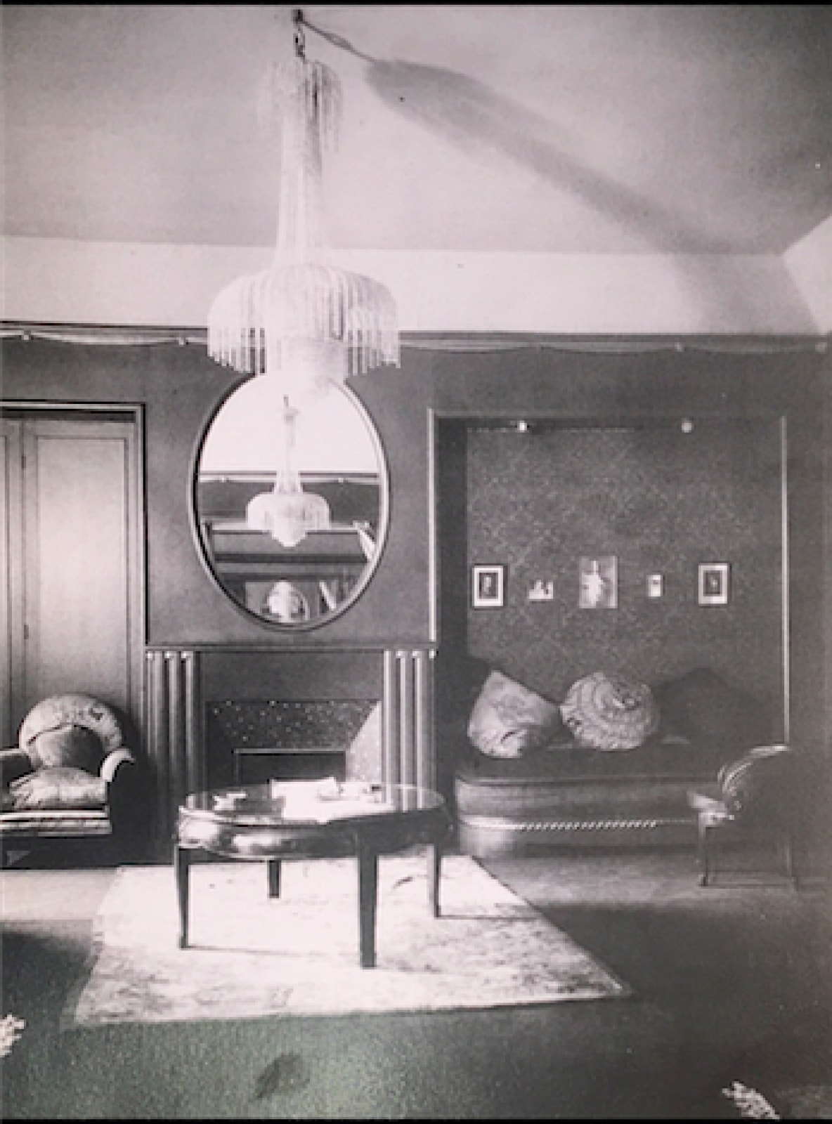 SÜE & MARE, COFFEE TABLE, c. 1930