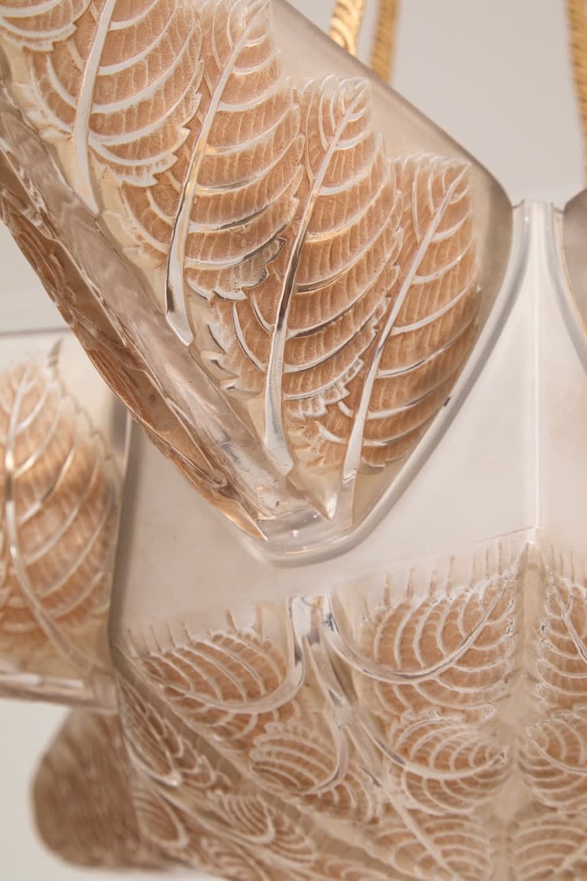 RENÉ LALIQUE, Suspension 'Noisetier' , c. 1924