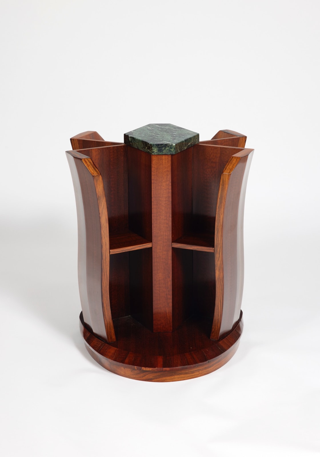 PIERRE CHAREAU, SIDE TABLE WITH SHELVES, c. 1923
