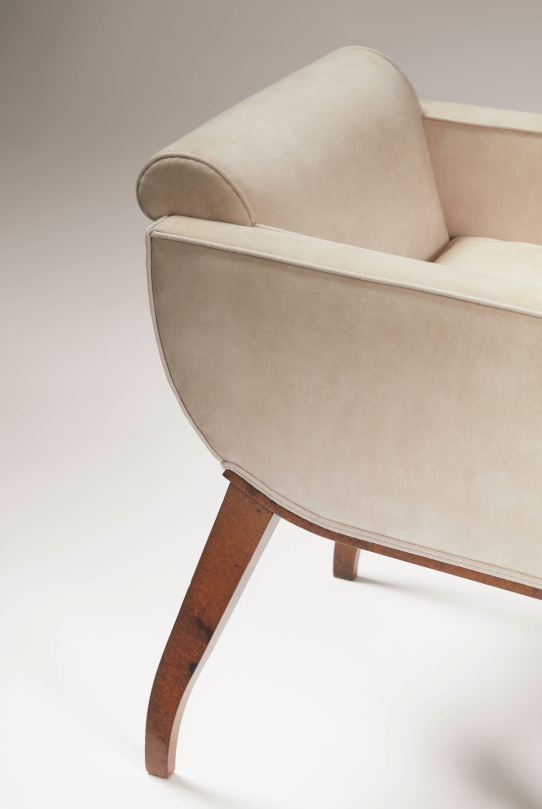 JACQUES-ÉMILE RUHLMANN, PAIR OF ARMCHAIRS, c. 1925
