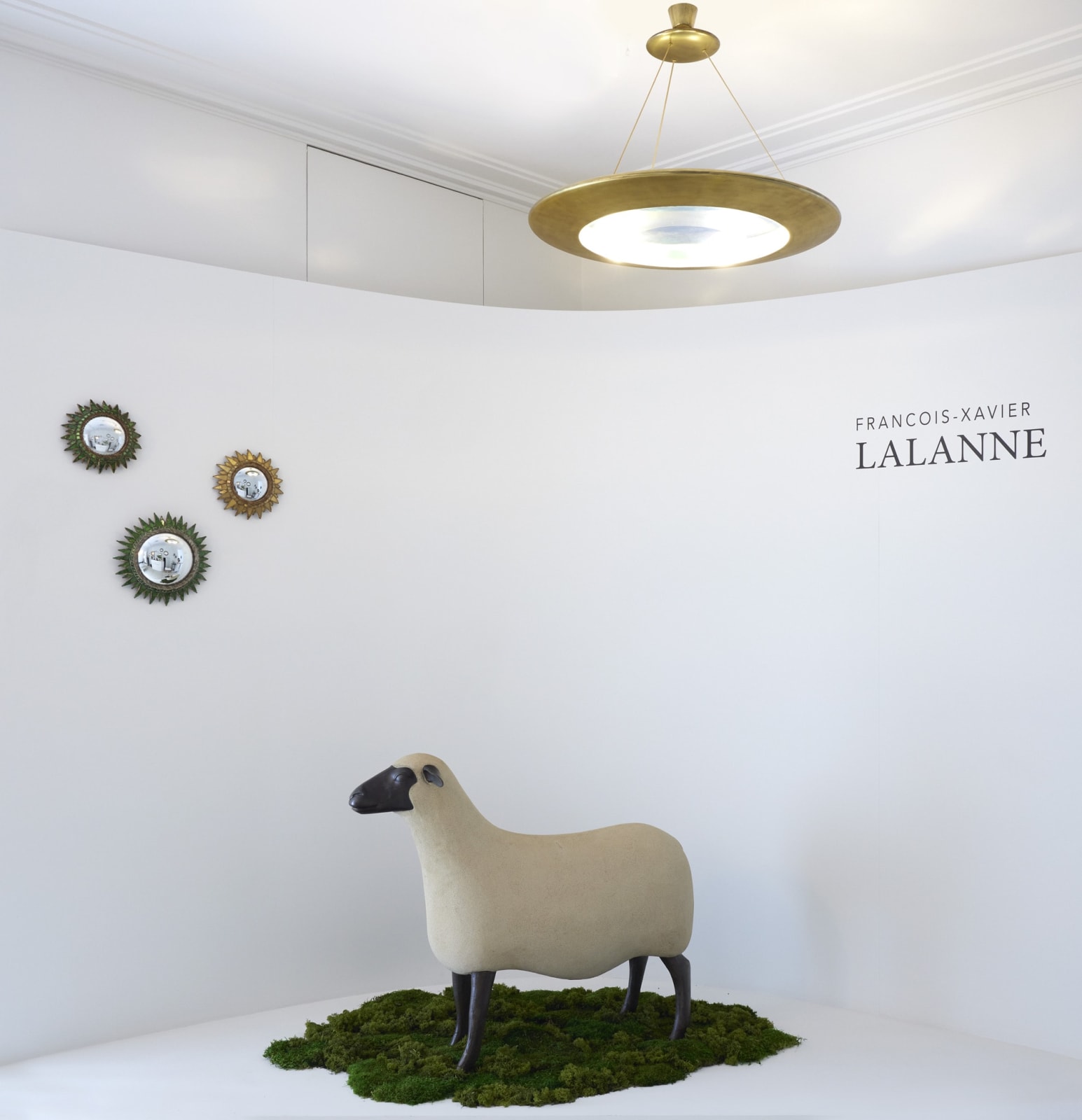 LINE VAUTRIN, MIRROR 'SOLEIL A POINTES N°1' , c. 1955