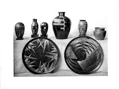 JEAN DUNAND, VASE, c. 1920
