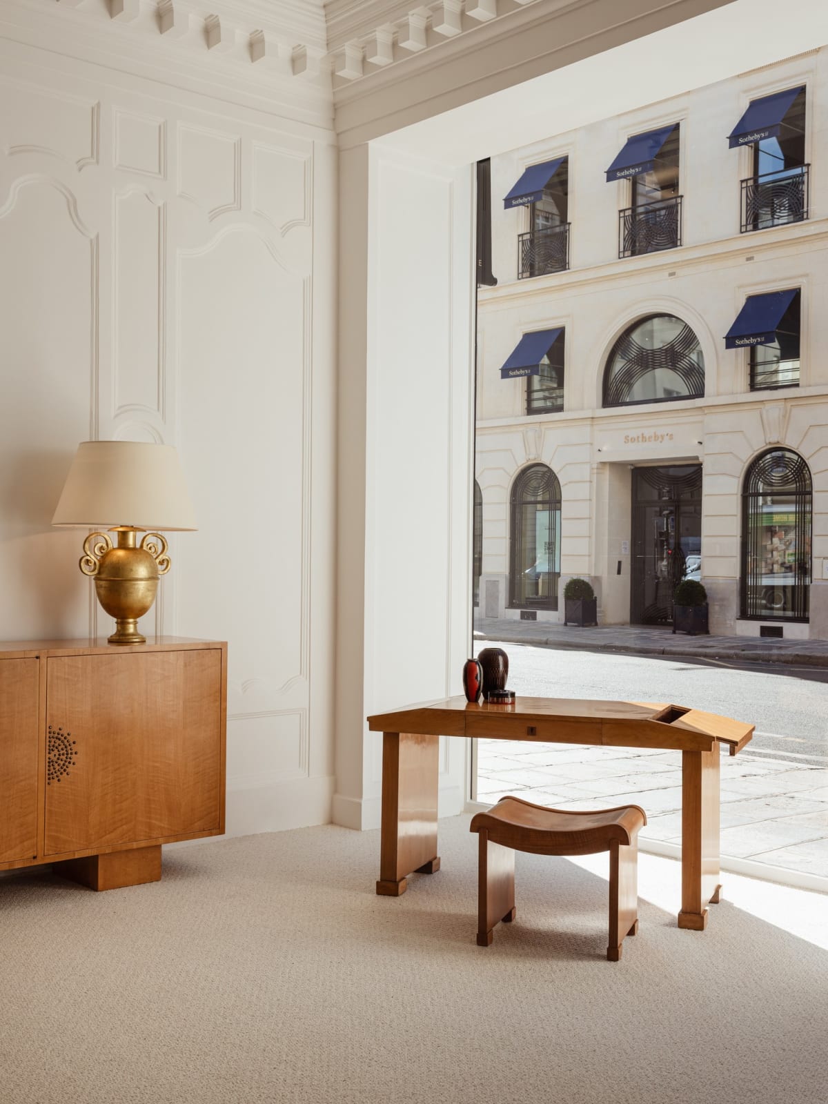 PIERRE CHAREAU, 'MT1015' STOOL, c. 1927