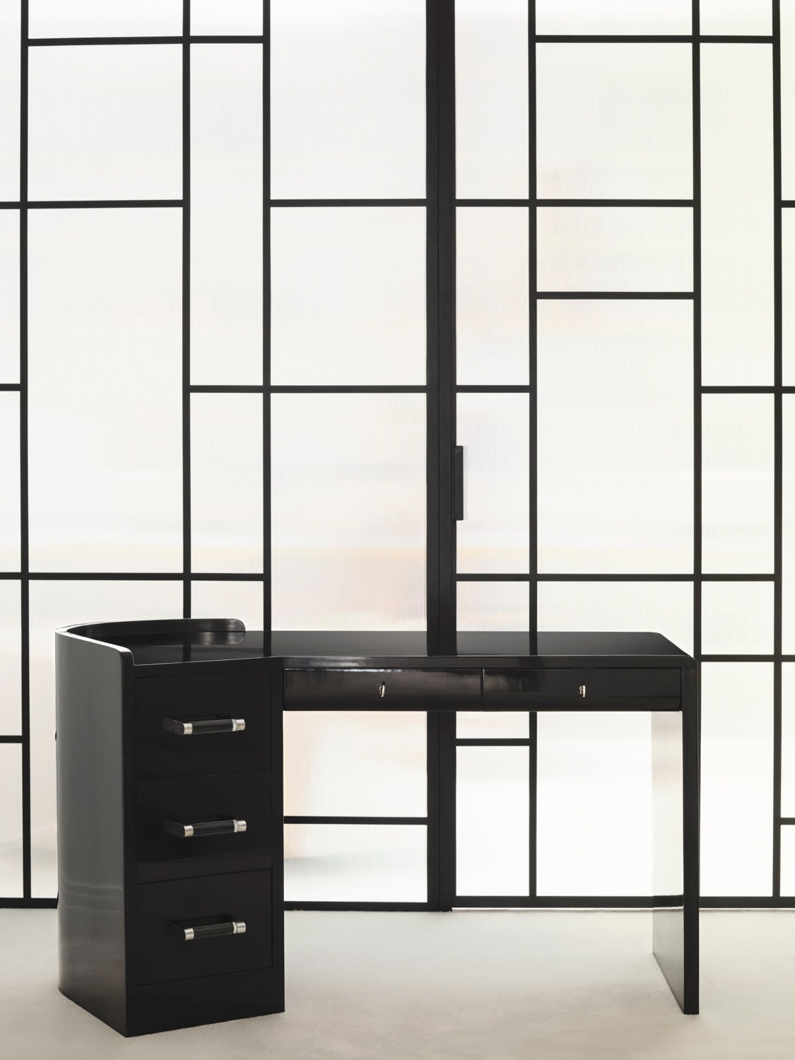 JACQUES ADNET, DESK, c. 1930