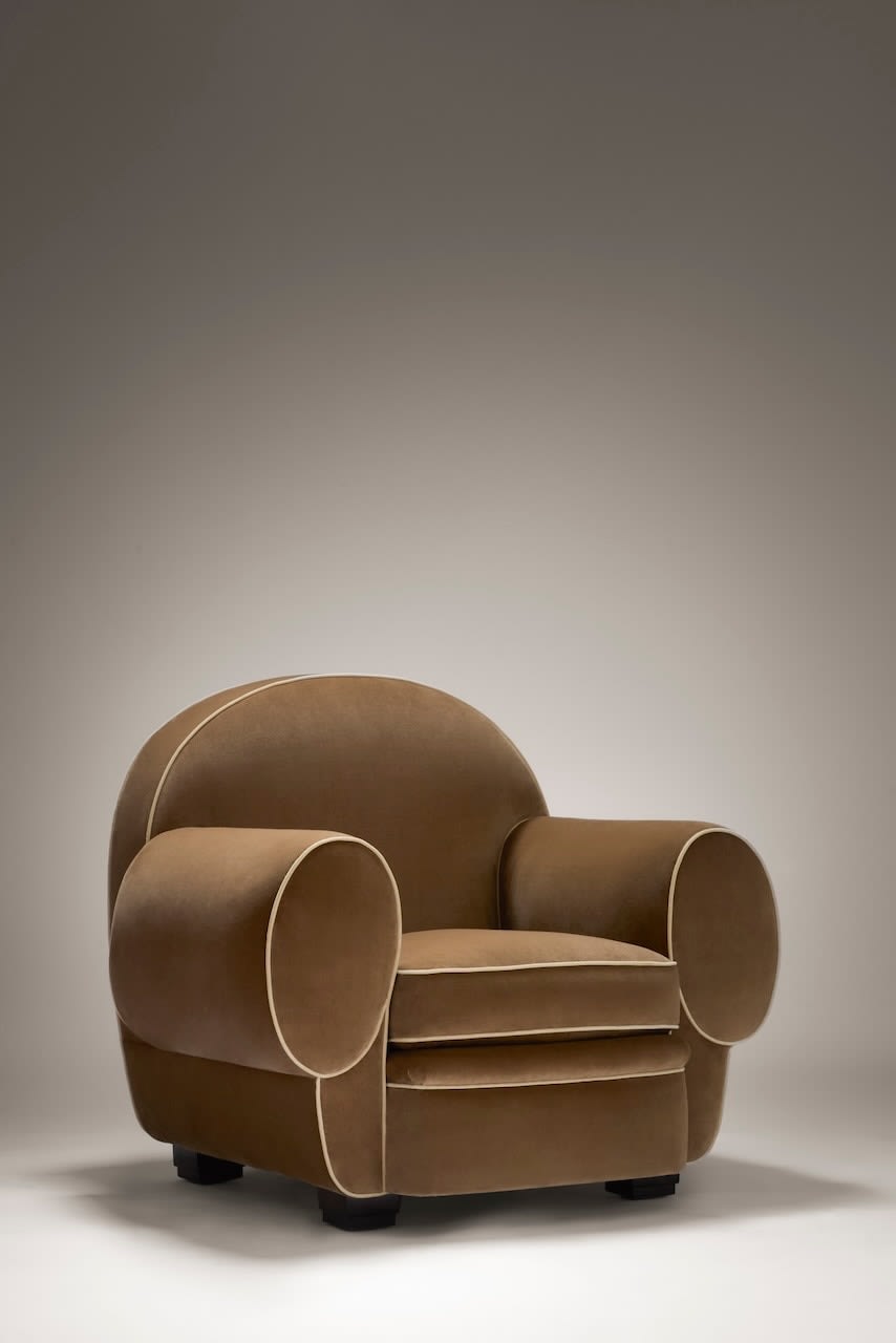 JACQUES-ÉMILE RUHLMANN, PAIR OF ARMCHAIRS 'ELEPHANT' , c. 1926