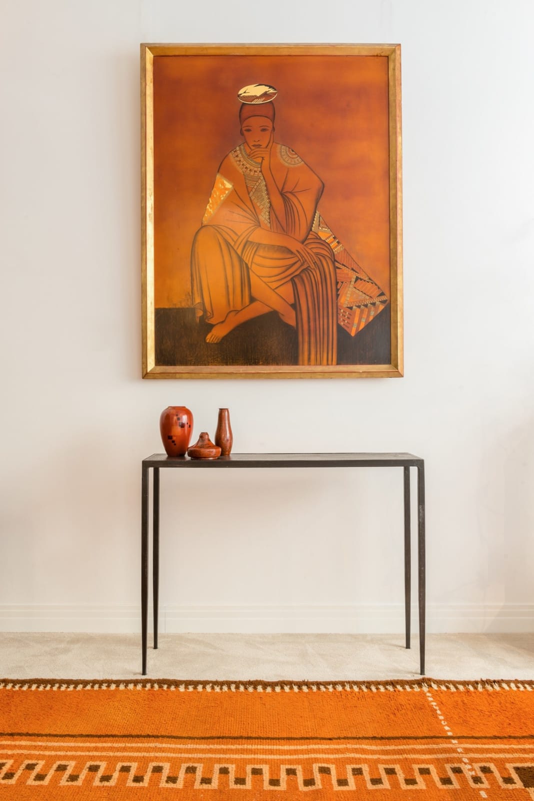 JEAN DUNAND, VASE, c. 1925