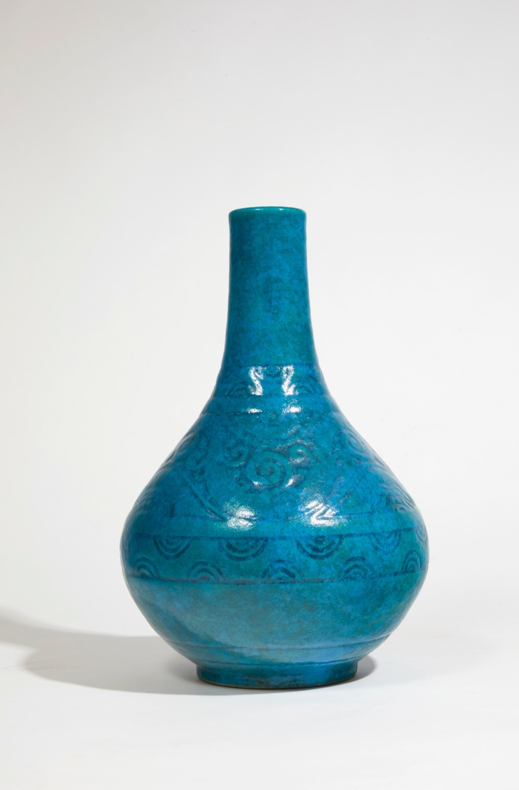 EMILE LENOBLE, BALUSTER VASE , c. 1930