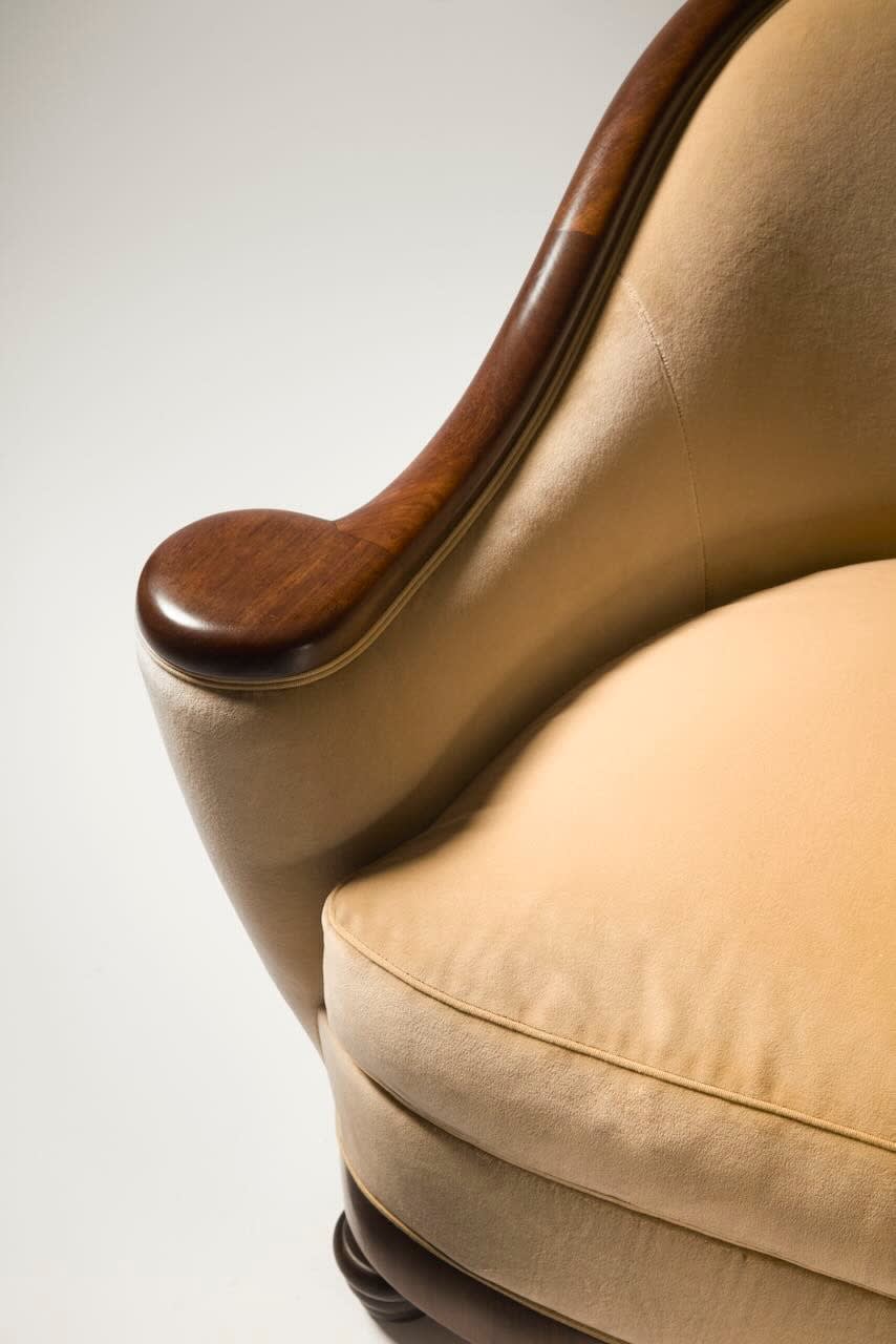 ANDRE GROULT, SOFA, c. 1920